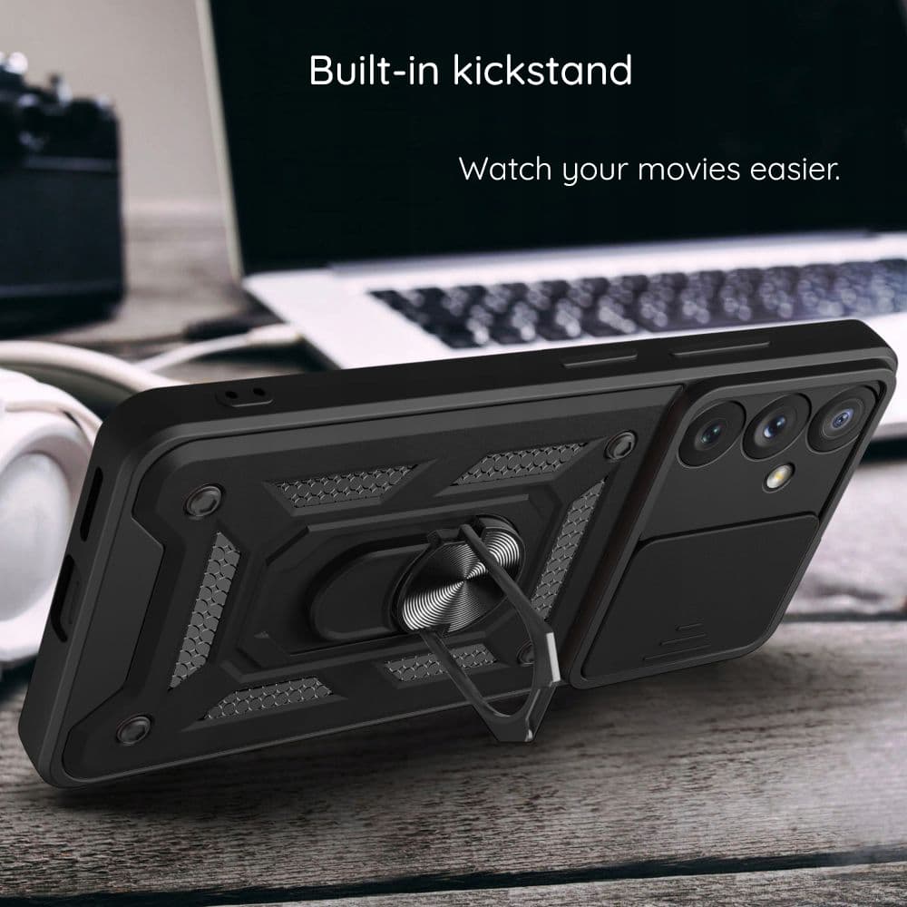 Techsuit – serija CamShield zaštitna maskica za Honor X8 a – crna