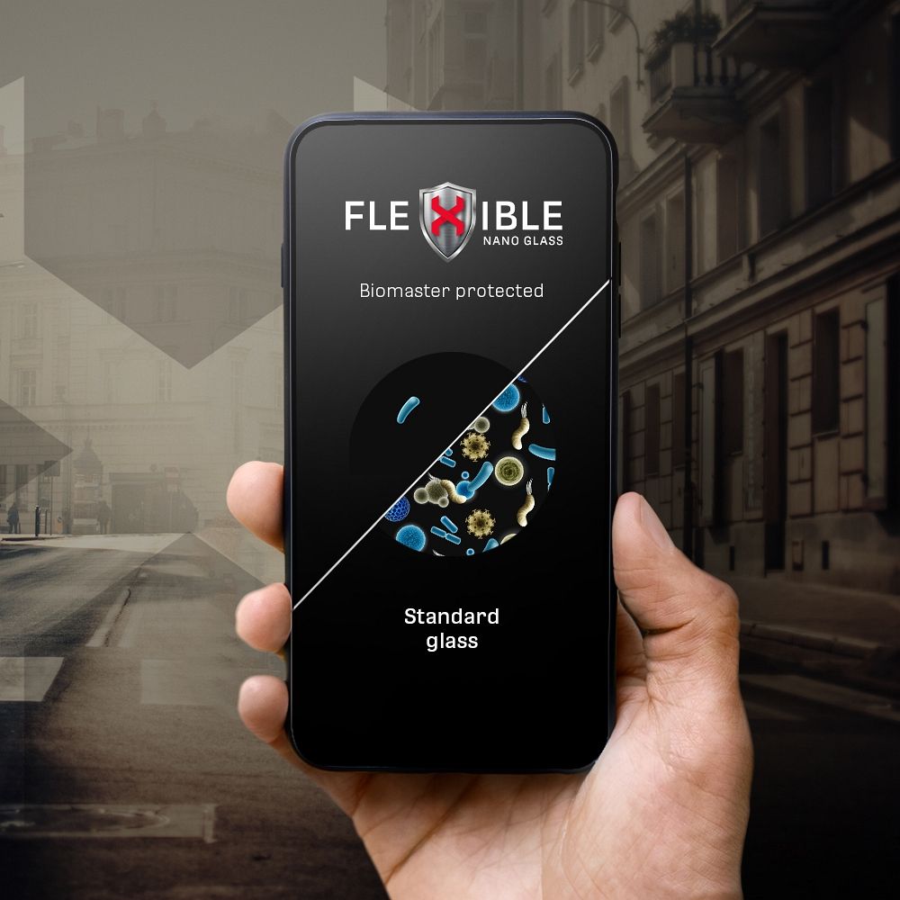 Hibridno staklo za Samsung A57 5G Forcell Flexible 5D crno