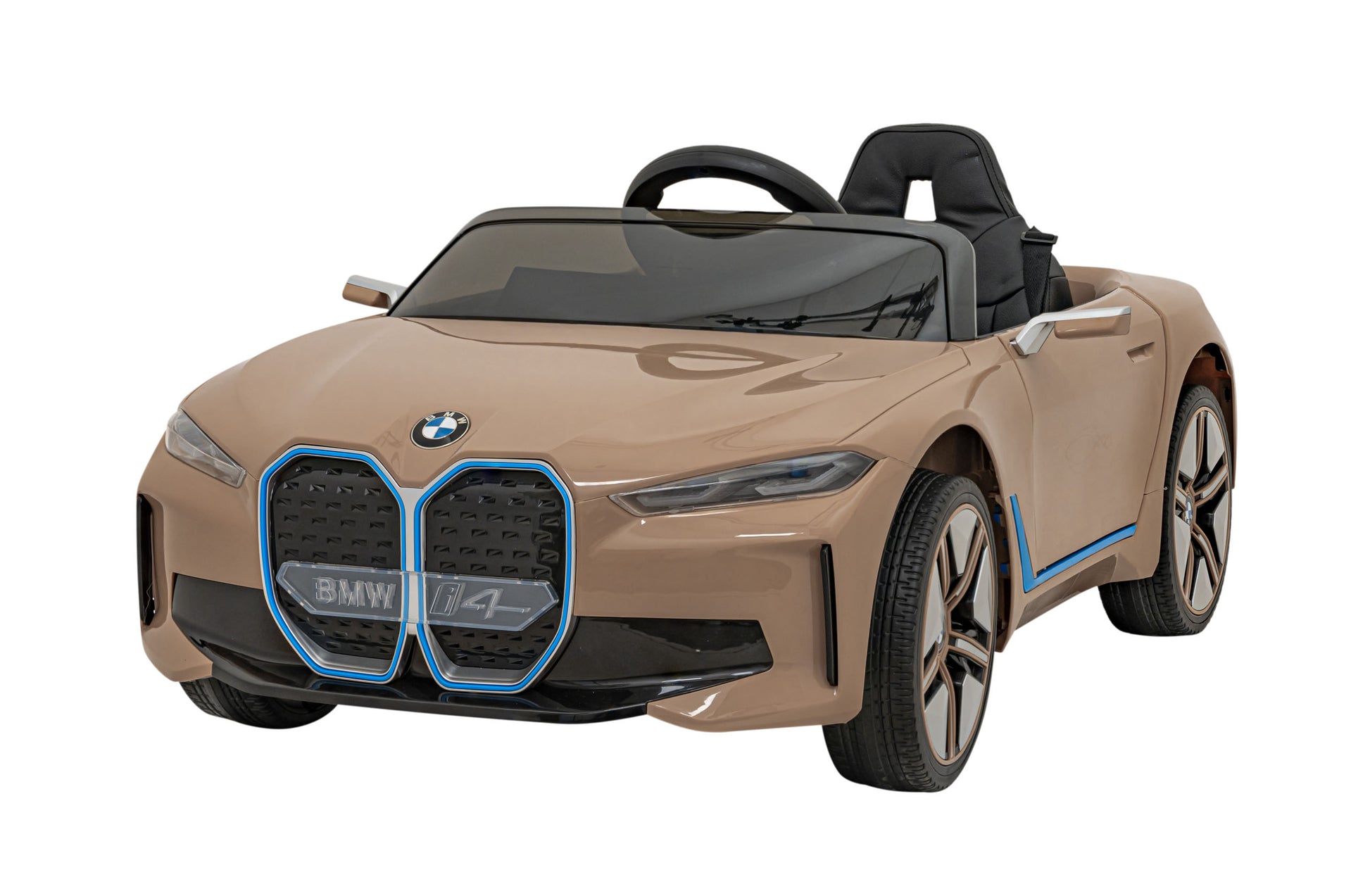 Licencirani auto na akumulator BMW i4 – zlatni