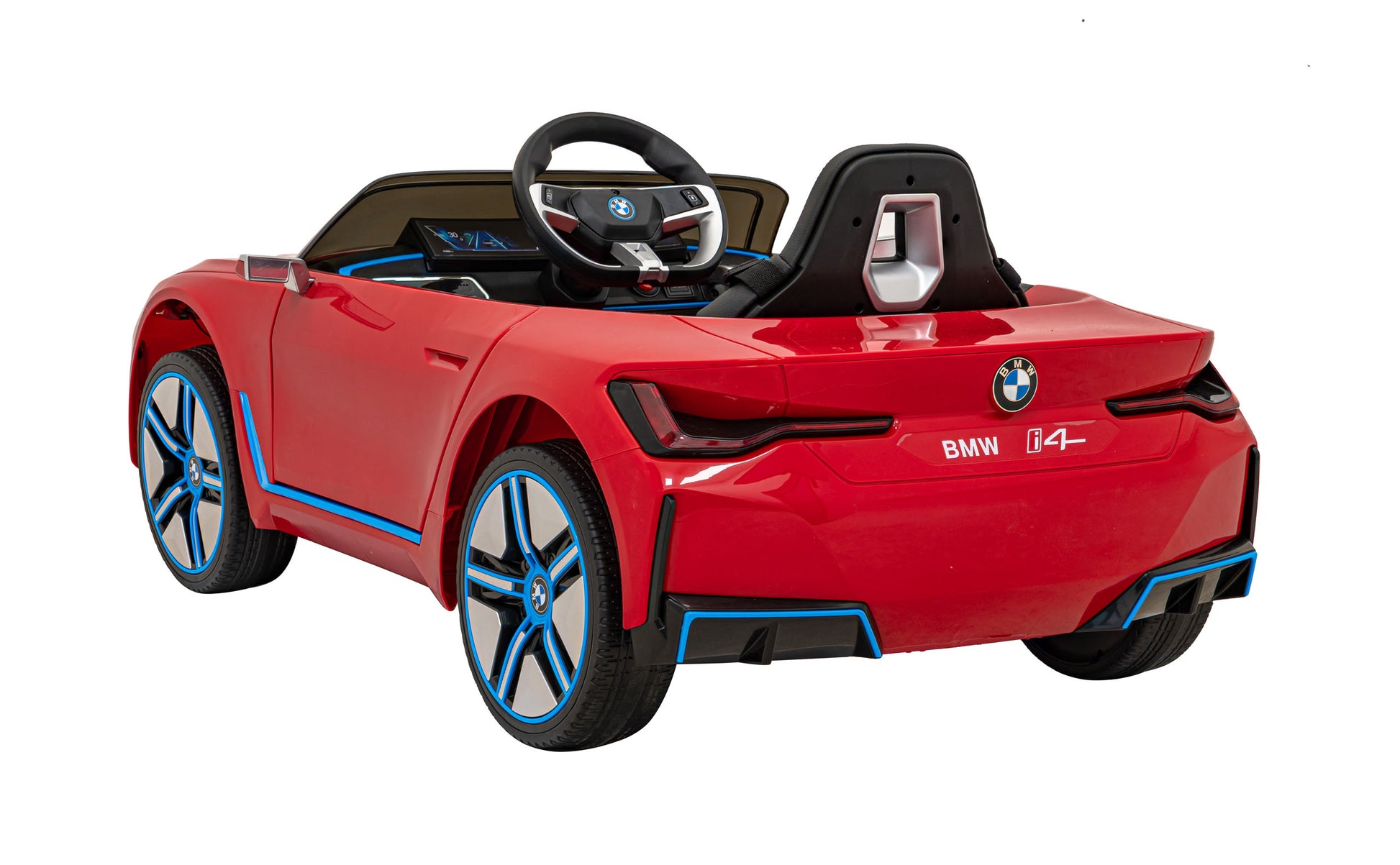 Licencirani auto na akumulator BMW I4 - crveni
