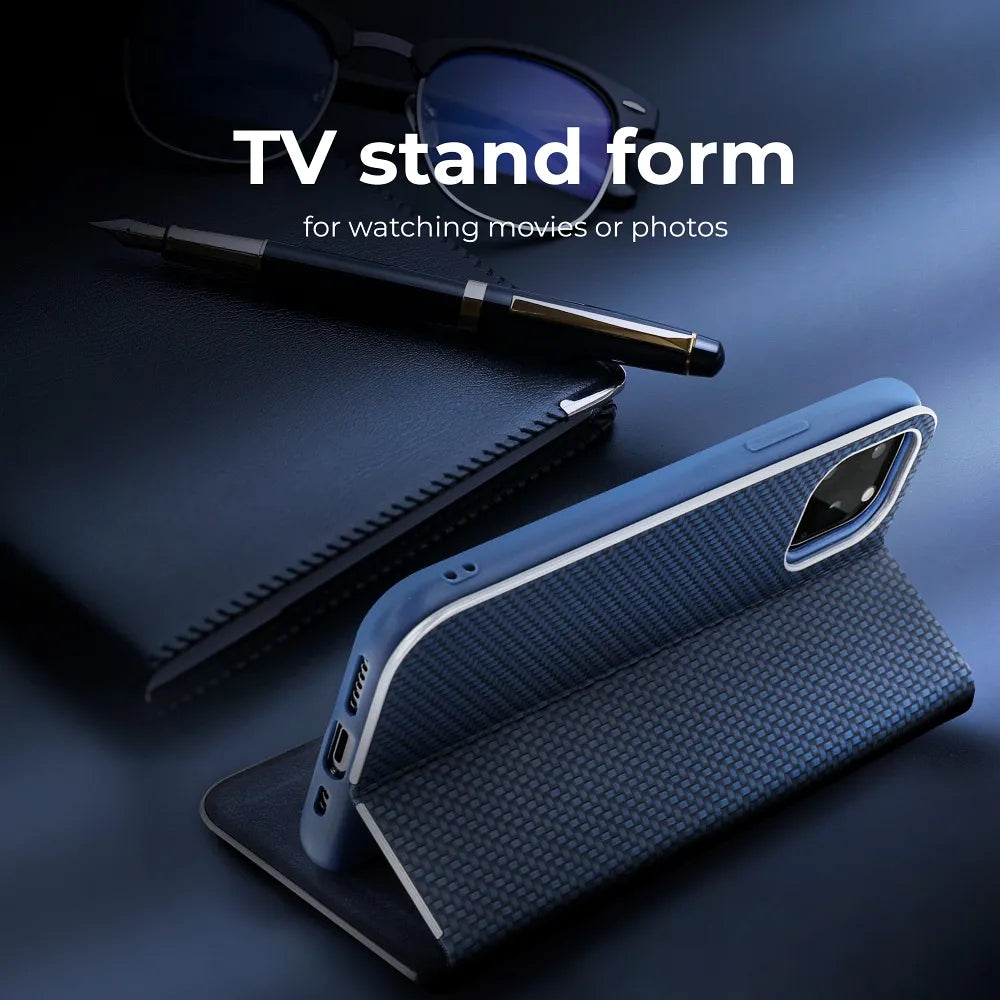 LUNA Book Carbon futrola za XIAOMI Redmi NOTE 12S plava
