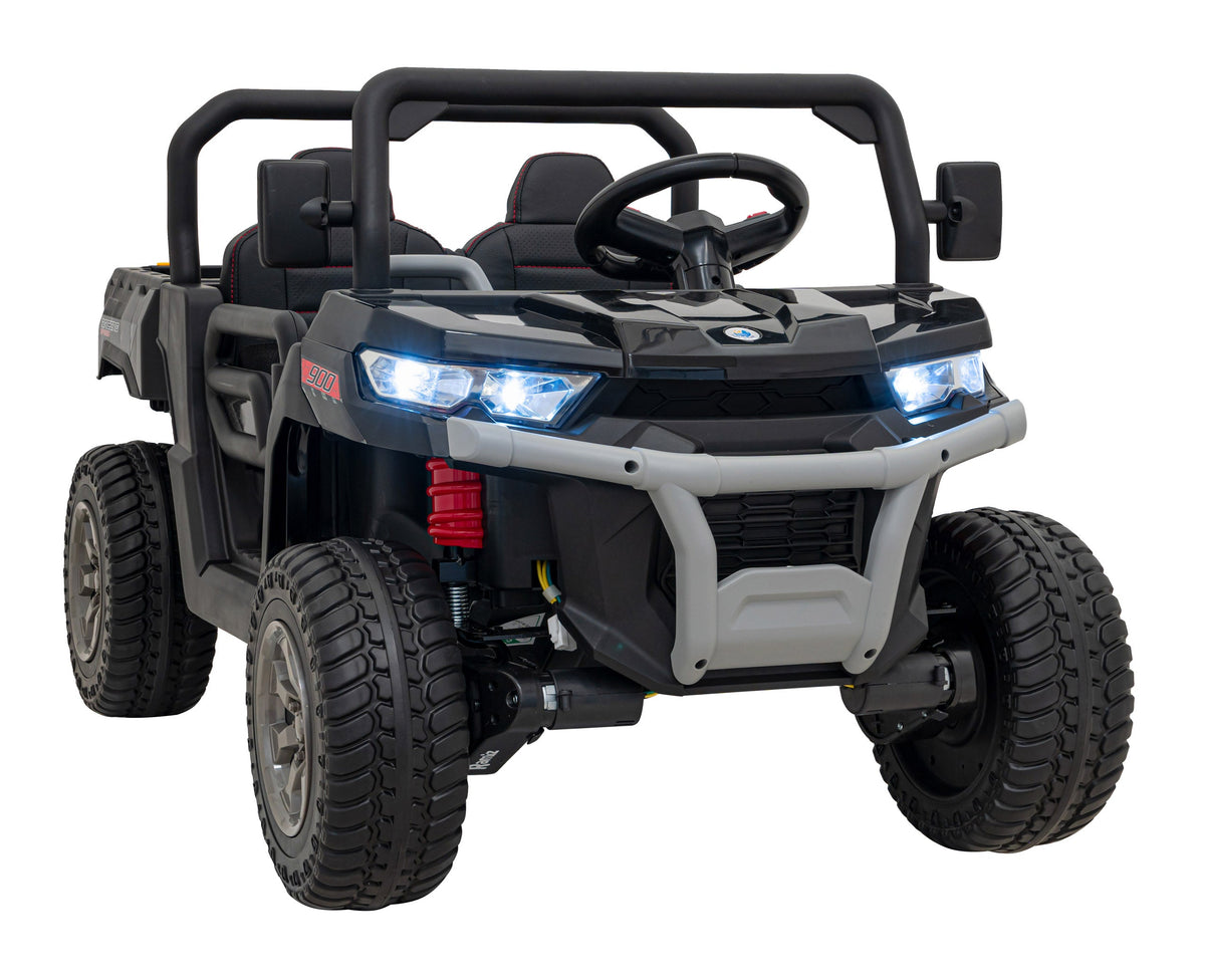 Auto na akumulator Pick-up Speed 900 4x4 - DVOSJED - Crni
