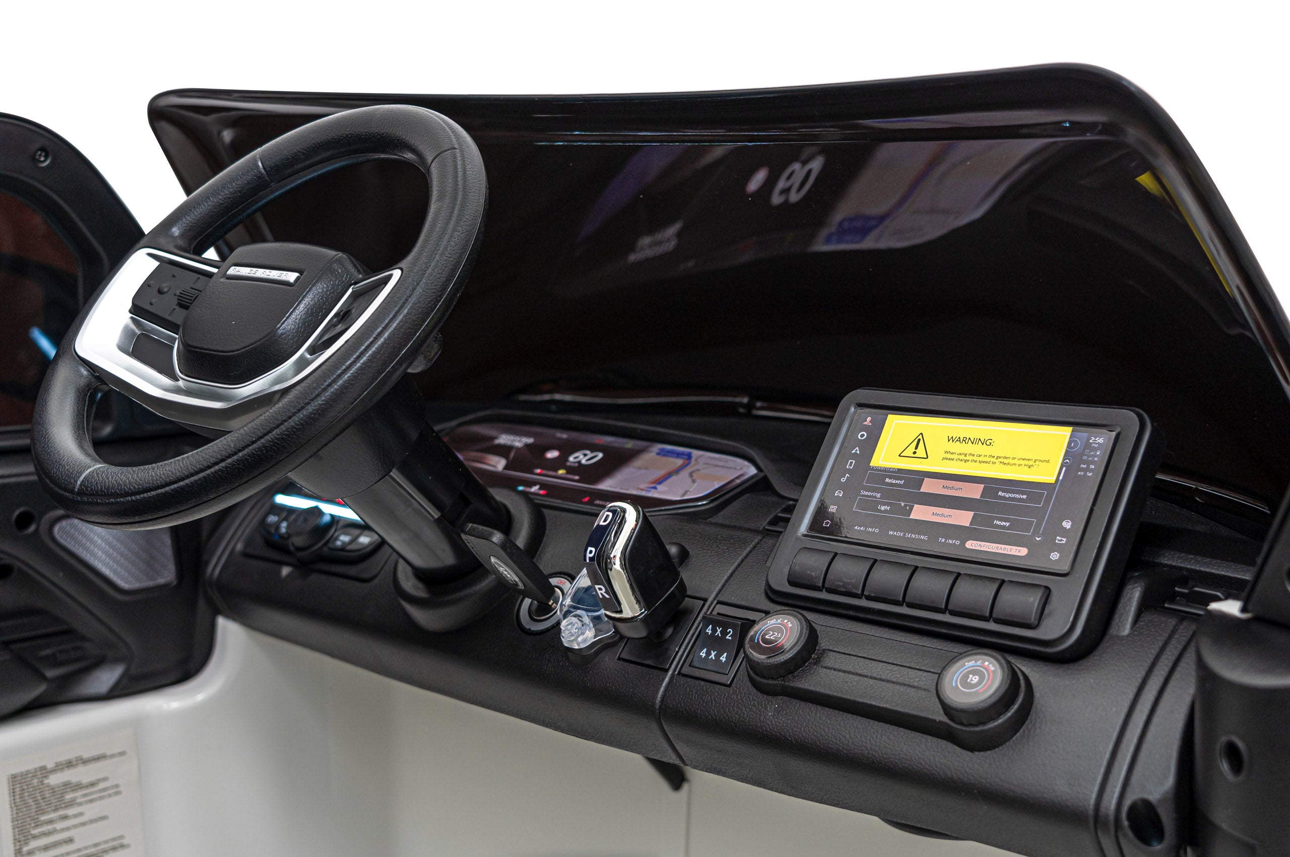 Licencirani auto na akumulator Range Rover SUV Lift - DVOSJED - bijeli