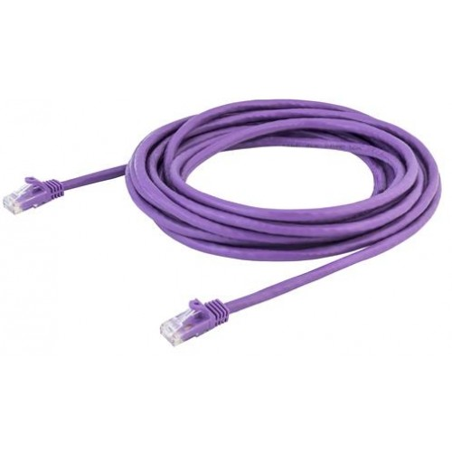 StarTech.com N6PATC5MPL kabel za umrežavanje Ljubičasto 5 m Cat6 U/UTP (UTP)