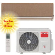 Vivax klima uređaj 5,25 kW ACP-18CH50AEHI - H+ design, zlatna, za prostor do 50m2, A++ energetska klasa