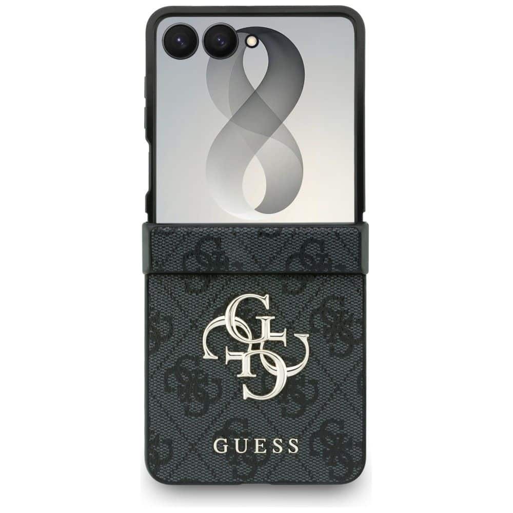 GUESS maska ​​za SAMSUNG GALAXY Z FLIP 8 (4G Big Logo) crna