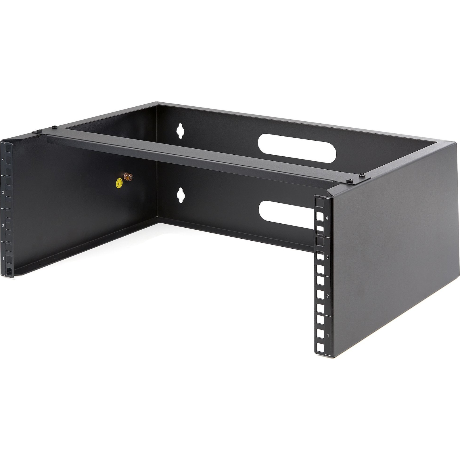 StarTech.com WALLMOUNT4 stalak 4U Zidna polica Crno