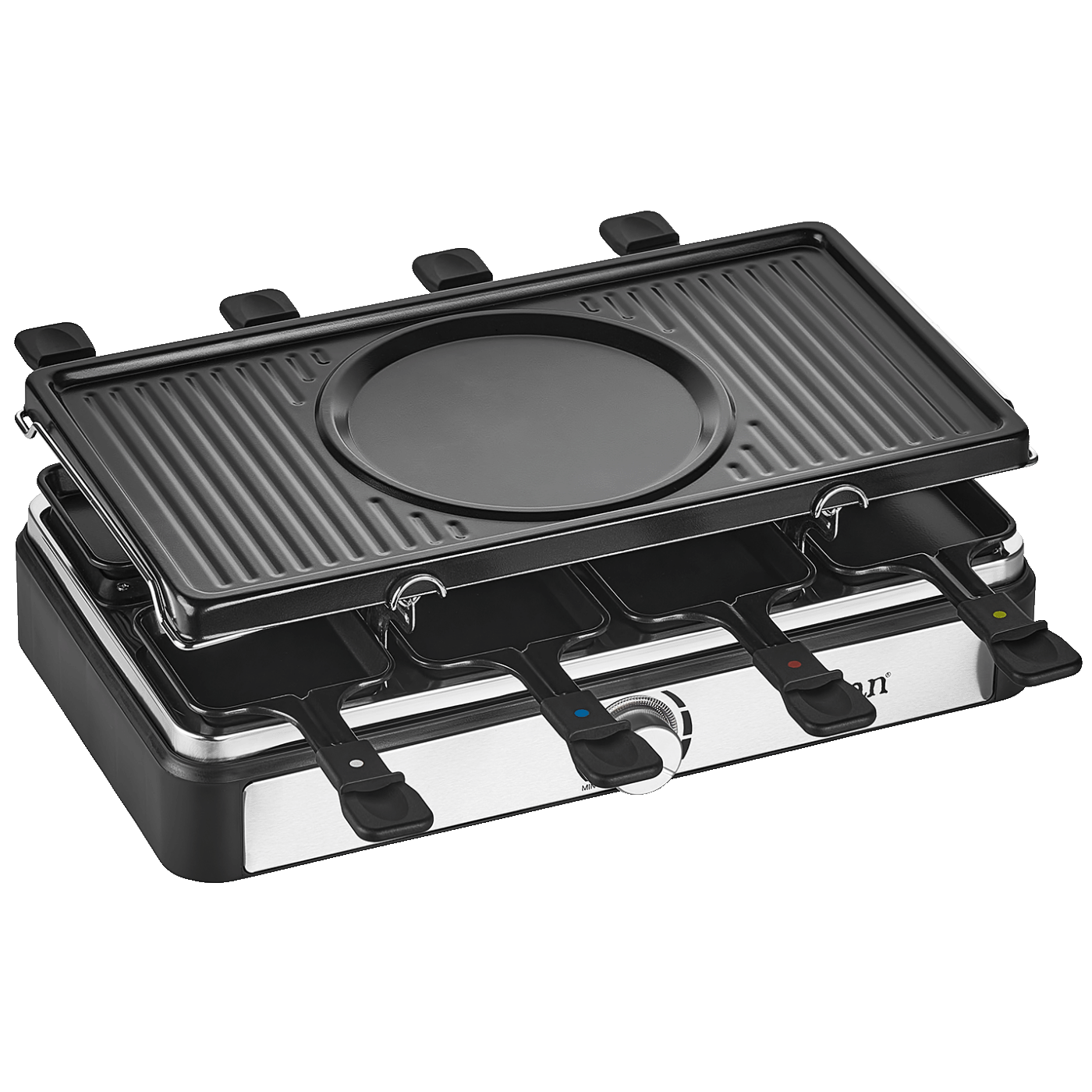 Zilan Električni Roštilj / Raclette / Fondue od sira, 3u1, 1400W - ZLN8856