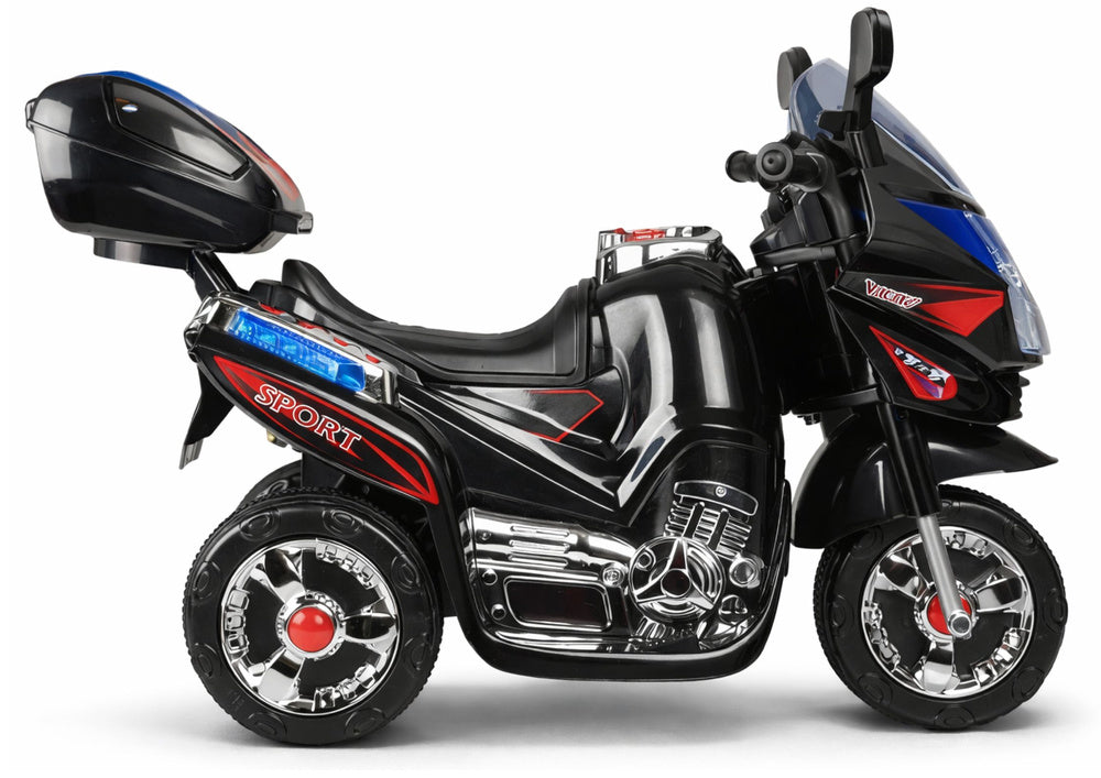 HC8051 Black - Electric Ride On Motorcycle