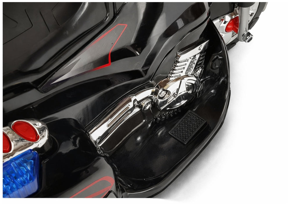 HC8051 Black - Electric Ride On Motorcycle