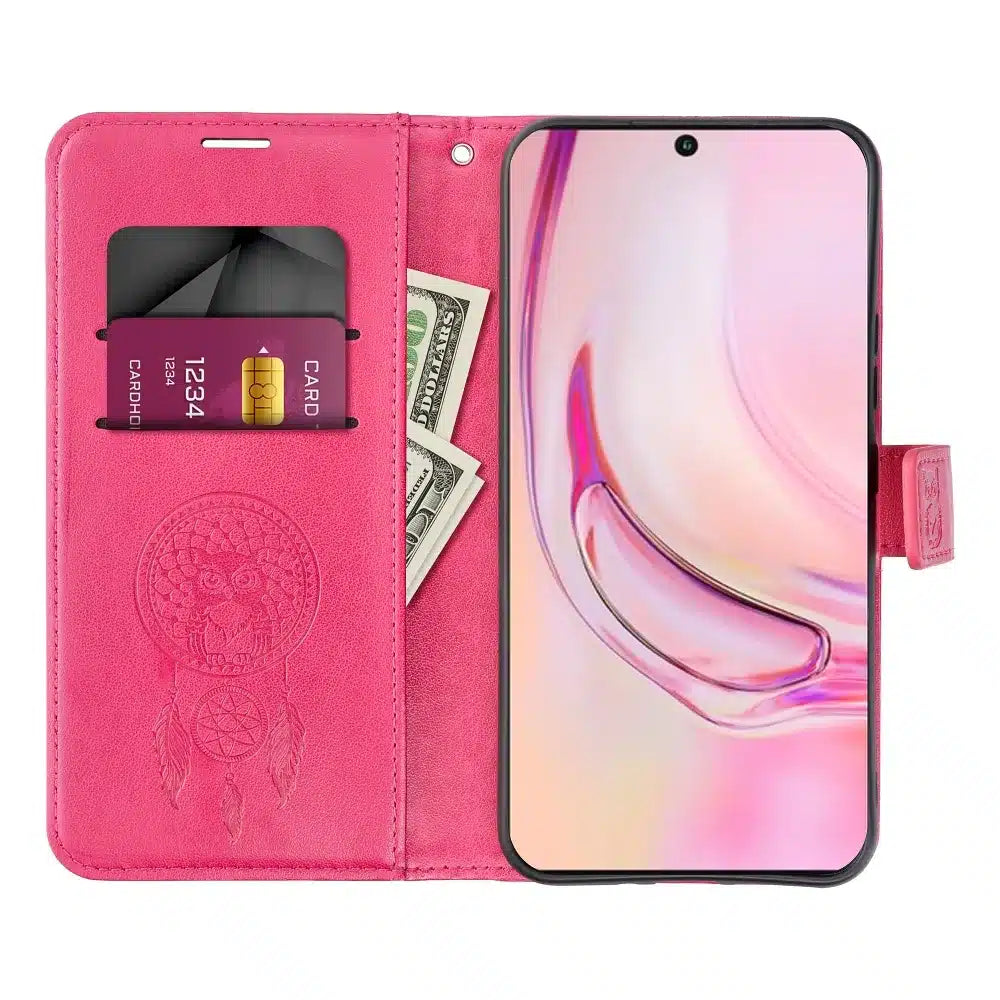 MEZZO Book case za SAMSUNG GALAXY A13 4G dream catcher magenta