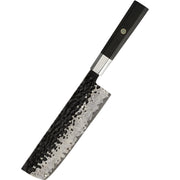 Damaskasti kuhinjski nož YU-37439 - Nakiri / Smeđa KP37439