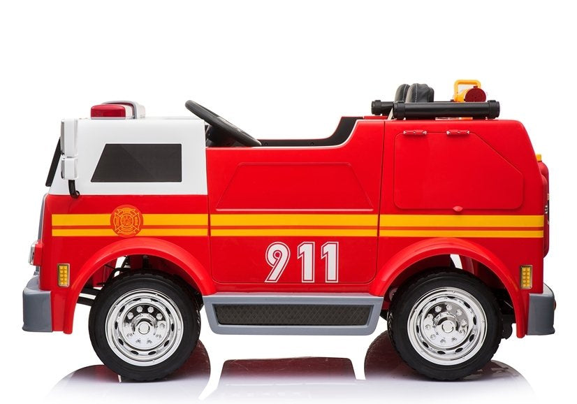 Vatrogasni kamion na akumulator Fireman - crveni
