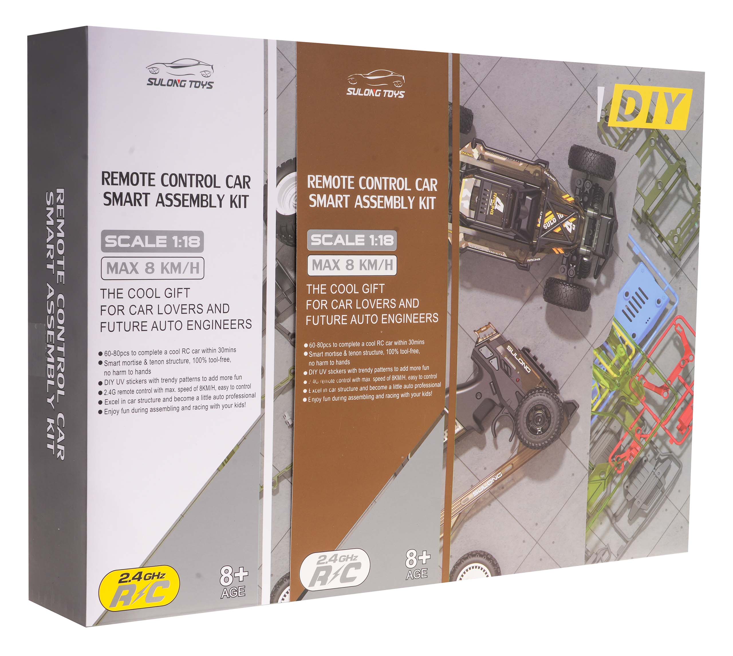 Buggy na daljinsko upravljanje SULONG 1:18 2.4GHz - zeleni