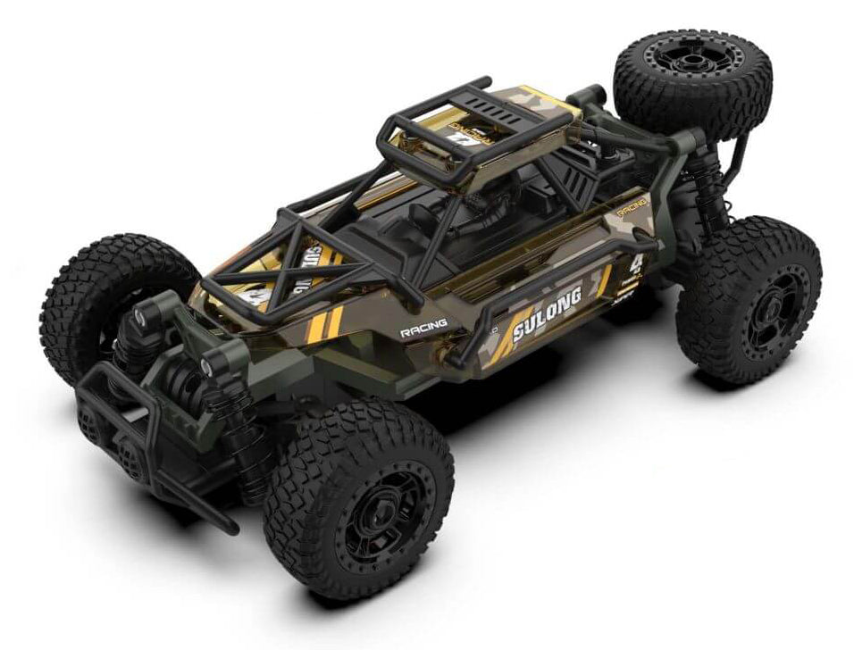 Buggy na daljinsko upravljanje SULONG 1:18 2.4GHz - zeleni