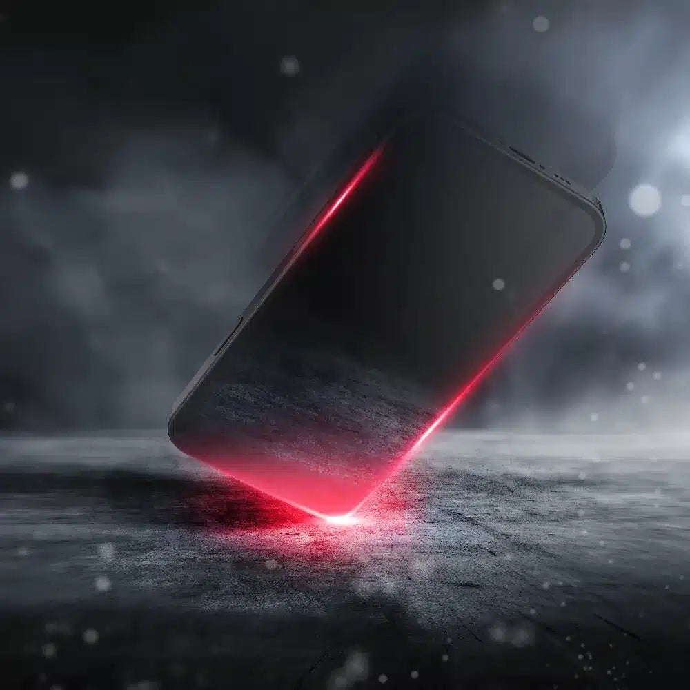 Forcell Flexible Nano Glass 5D za Samsung Galaxy S22 Ultra crni (Hot Bending) radi skener otiska prsta