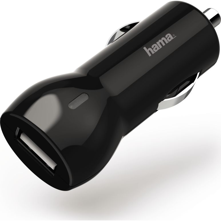 Hama 00183259 punjač za mobitel Mobilni telefon, Pametni telefon, Tablet Crno Upaljač za cigare Brzo punjenje Automatski