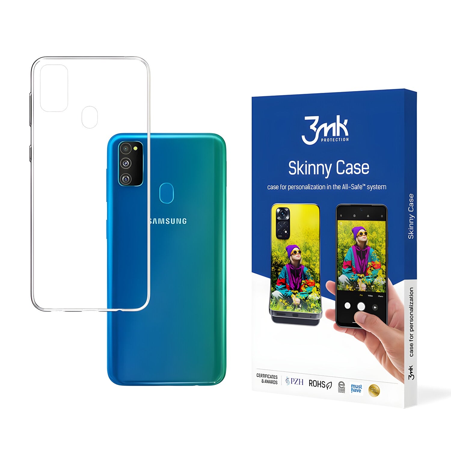 3mk Skinny futrola za Samsung Galaxy M30s - Prozirna KP20103