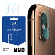 4x Staklo za kameru 3mk za Apple iPhone XS Max - Prozirna KP20916