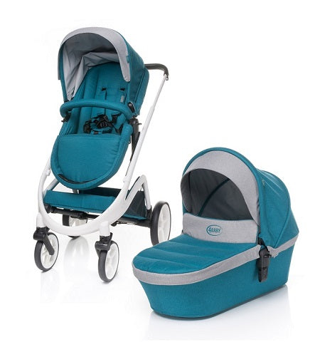 4BABY Atomic Turkus + adapteri Maxi Cosi