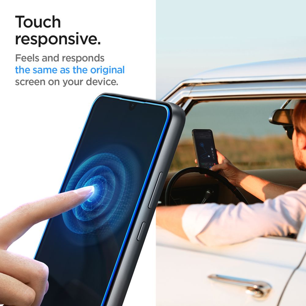 SPIGEN GLAS.TR SLIM KALJENO STAKLO 2-kom ZA XIAOMI REDMI NOTE 12 5G / POCO X5 5G CLEAR
