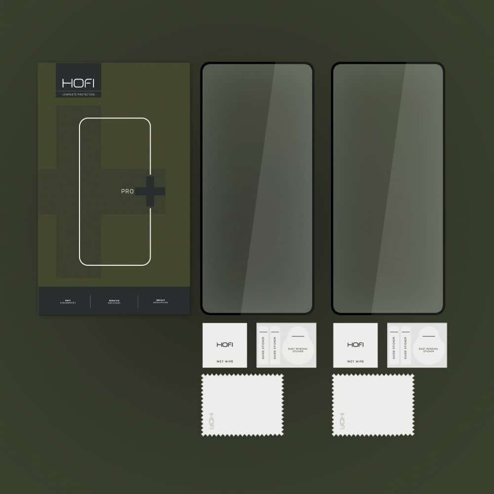 KALJENO STAKLO HOFI GLASS PRO+ 2-kom ZA XIAOMI REDMI NOTE 13 5G / 13 PRO 4G / 5G crno