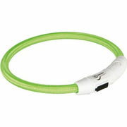 LED ogrlica za kućne ljubimce Trixie Flash USB Zelena