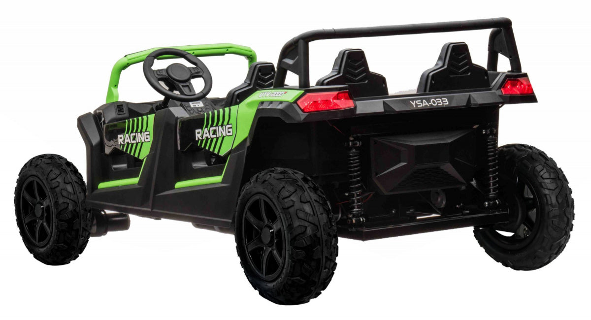 Buggy na akumulator za 4 osobe ATV RACING UTV2000 4x4- zeleni