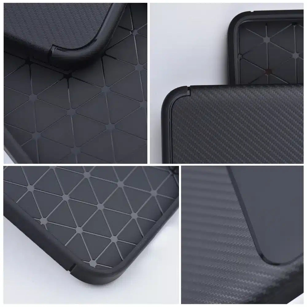 CARBON PREMIUM maska za SAMSUNG GALAXY A16 5G / A16 4G - crna