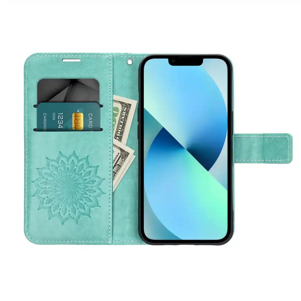 MEZZO Book case za XIAOMI Redmi NOTE 12 4G mandala green
