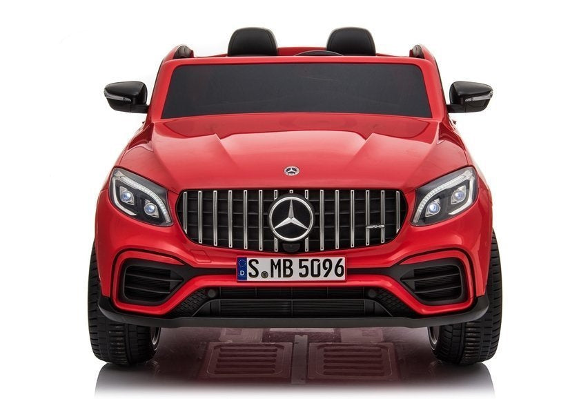 Licencirani auto na akumulator Mercedes GLC 63S QLS 4x4 - dvosjed - crveni