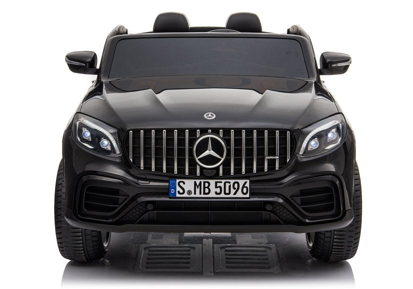 Licencirani auto na akumulator Mercedes GLC 63S QLS 4x4 - dvosjed - crni/lakirani