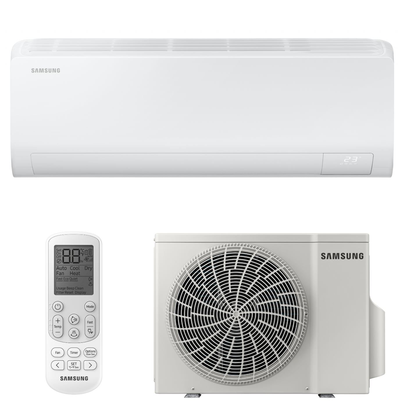 SAMSUNG KLIMA UREĐAJ 3,5kW AR50F12C1BHNEU - LUZON, za prostor do 35m2, A++ energetska klasa