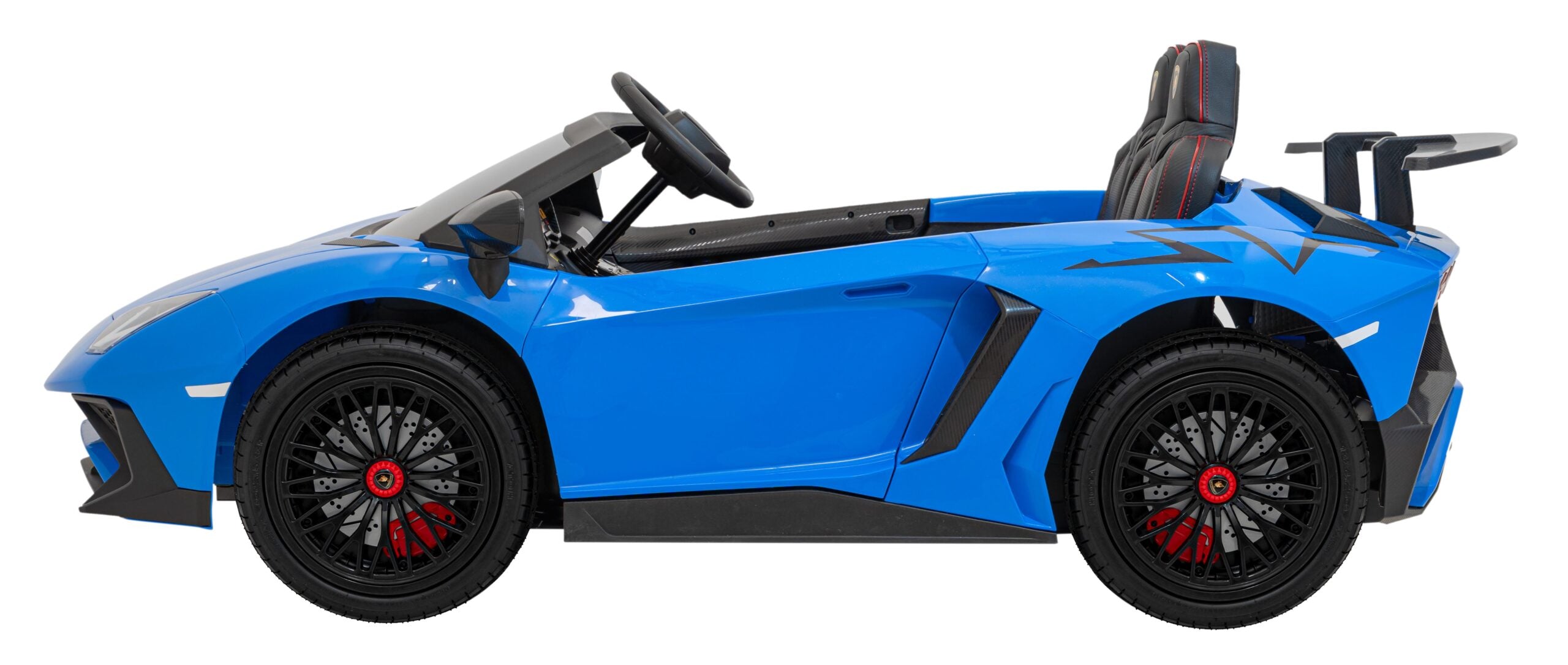 Licencirani auto na akumulator Lamborghini Aventador SV STRONG - dvosjed - plavi
