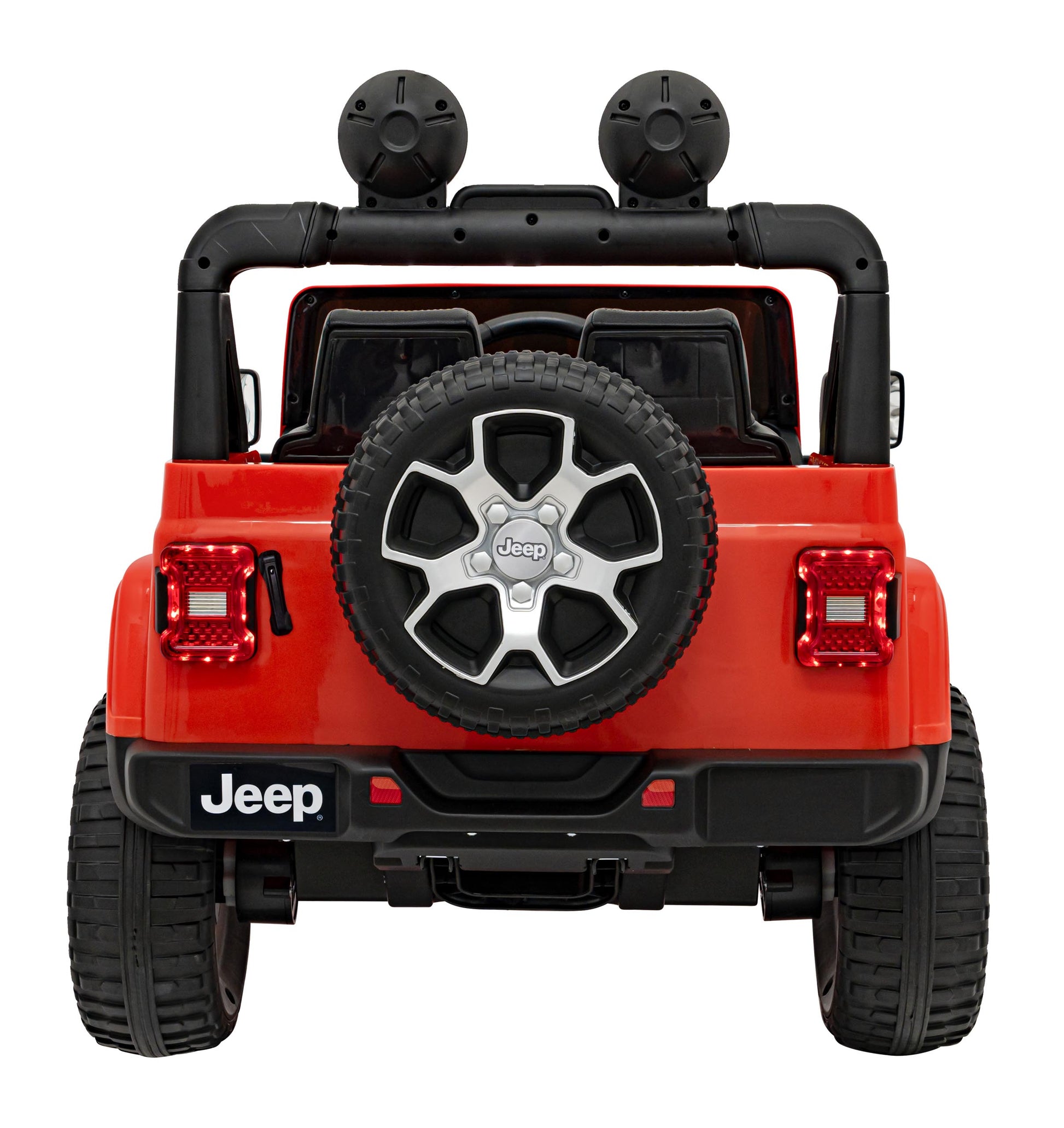 Licencirani auto na akumulator Jeep Wrangler Rubicon 4x4 - narančasti
