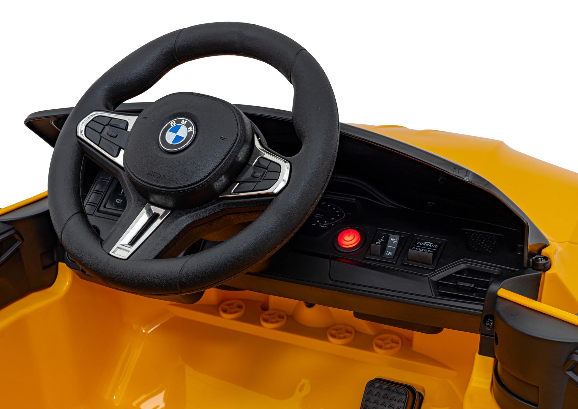 Licencirani auto na akumulator BMW M4 - žuti