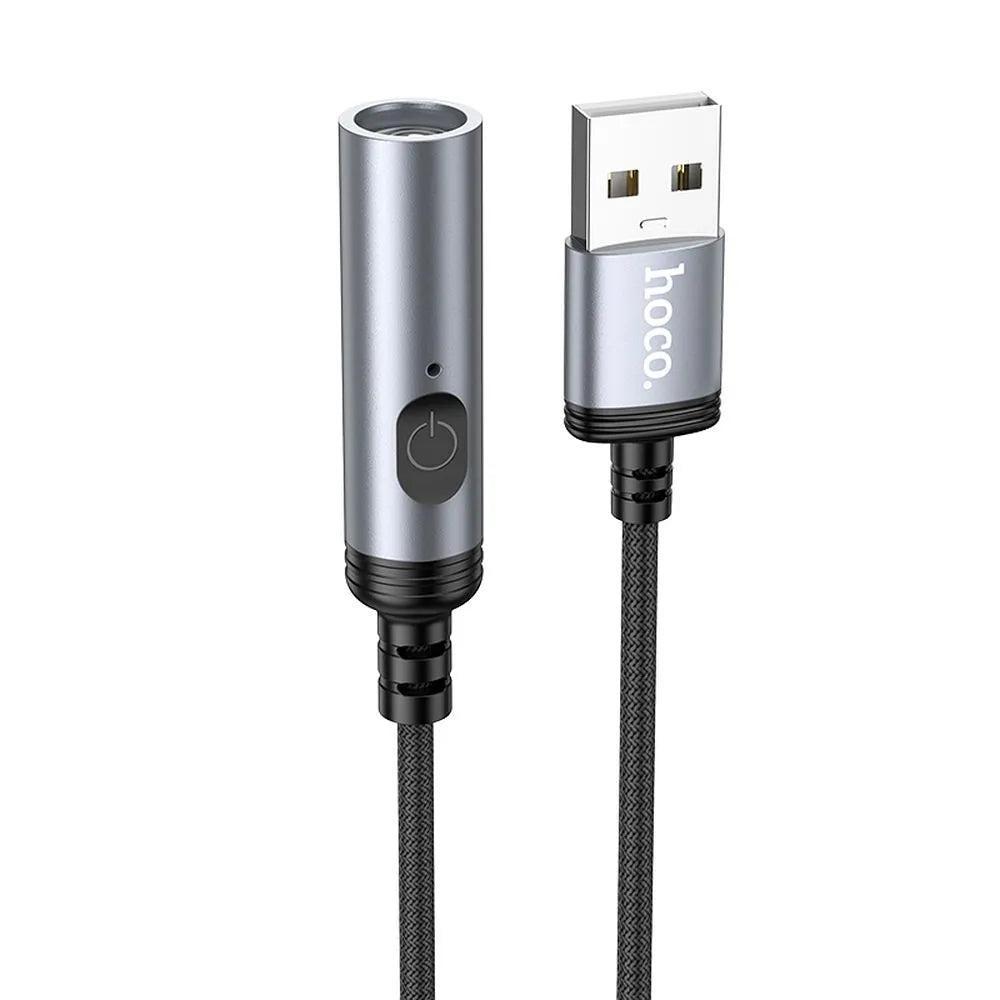 HOCO adapter za upaljač na USB A konektor UA30 30 cm - crni