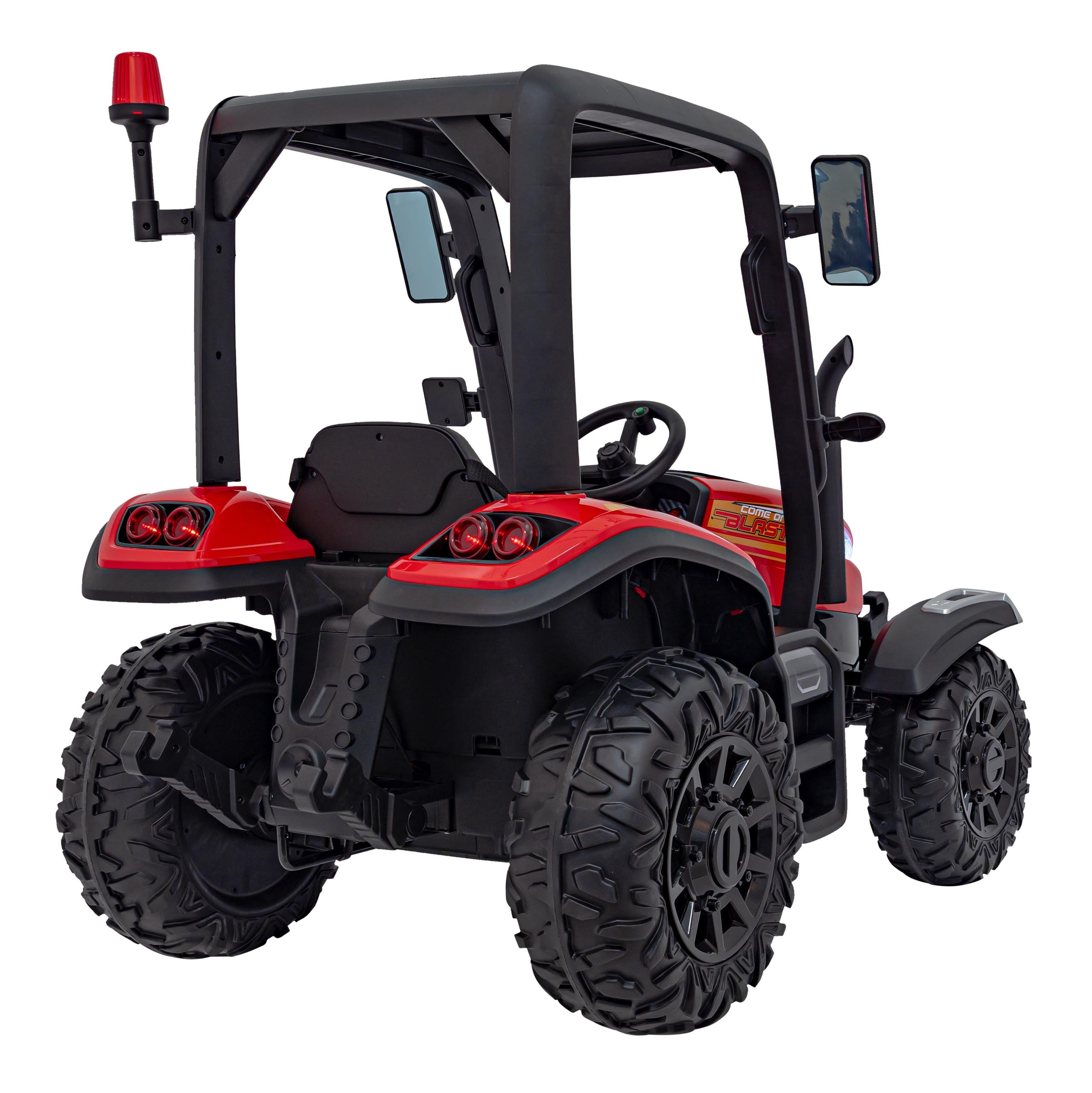 Traktor na akumulator s prikolicom BLAST - crveni