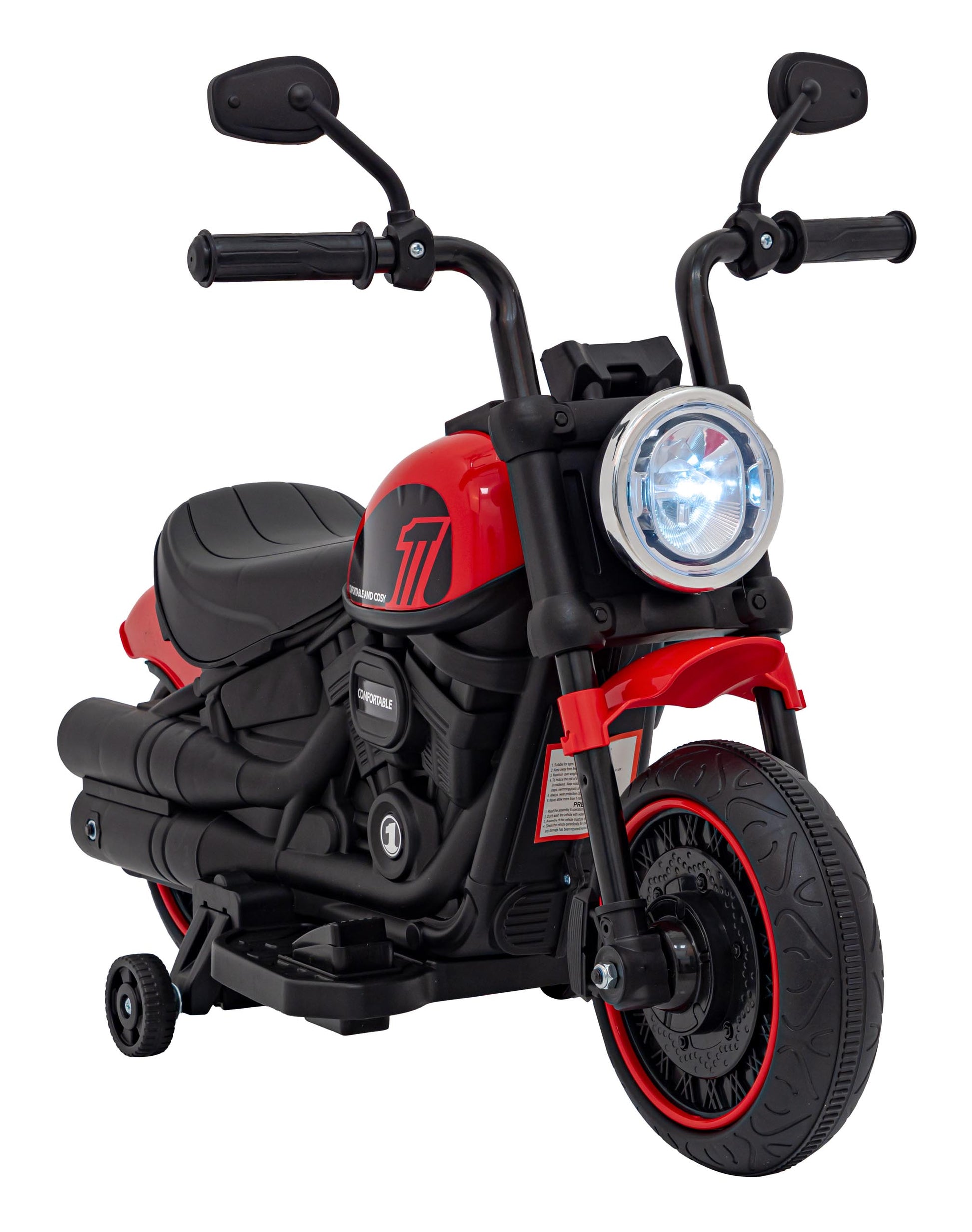 Motor na akumulator FASTER motorbike - crveni