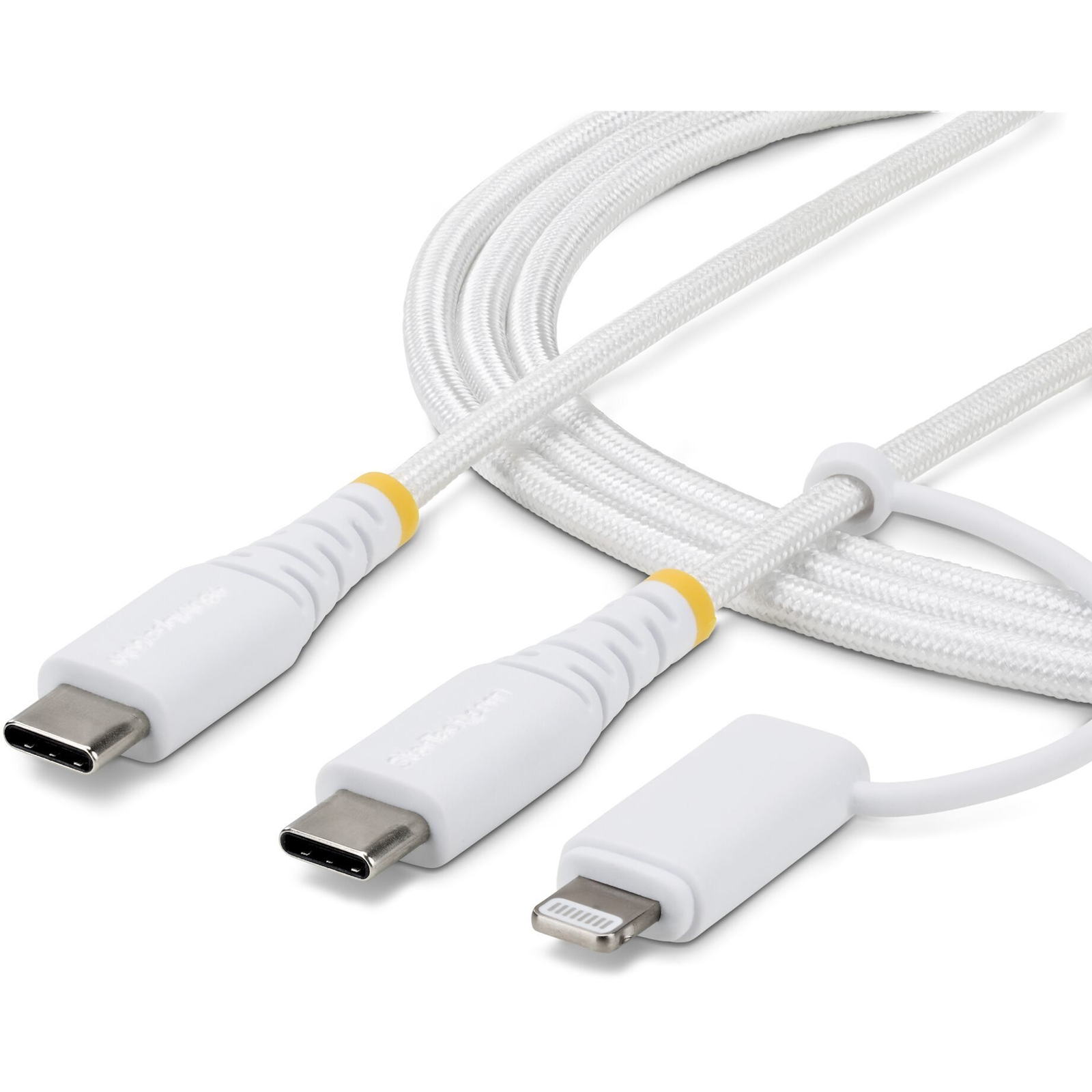 StarTech.com 1M-U2-LNTC-CABLE USB kabel USB C 0,48 Gbit/s 60 W Bijelo