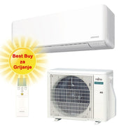FUJITSU KLIMA UREĐAJ 2,5KW ASEH09KMCG/AOEH09KMCG- Super Eco inverter, za prostor do 25m2, A++ energetska klasa