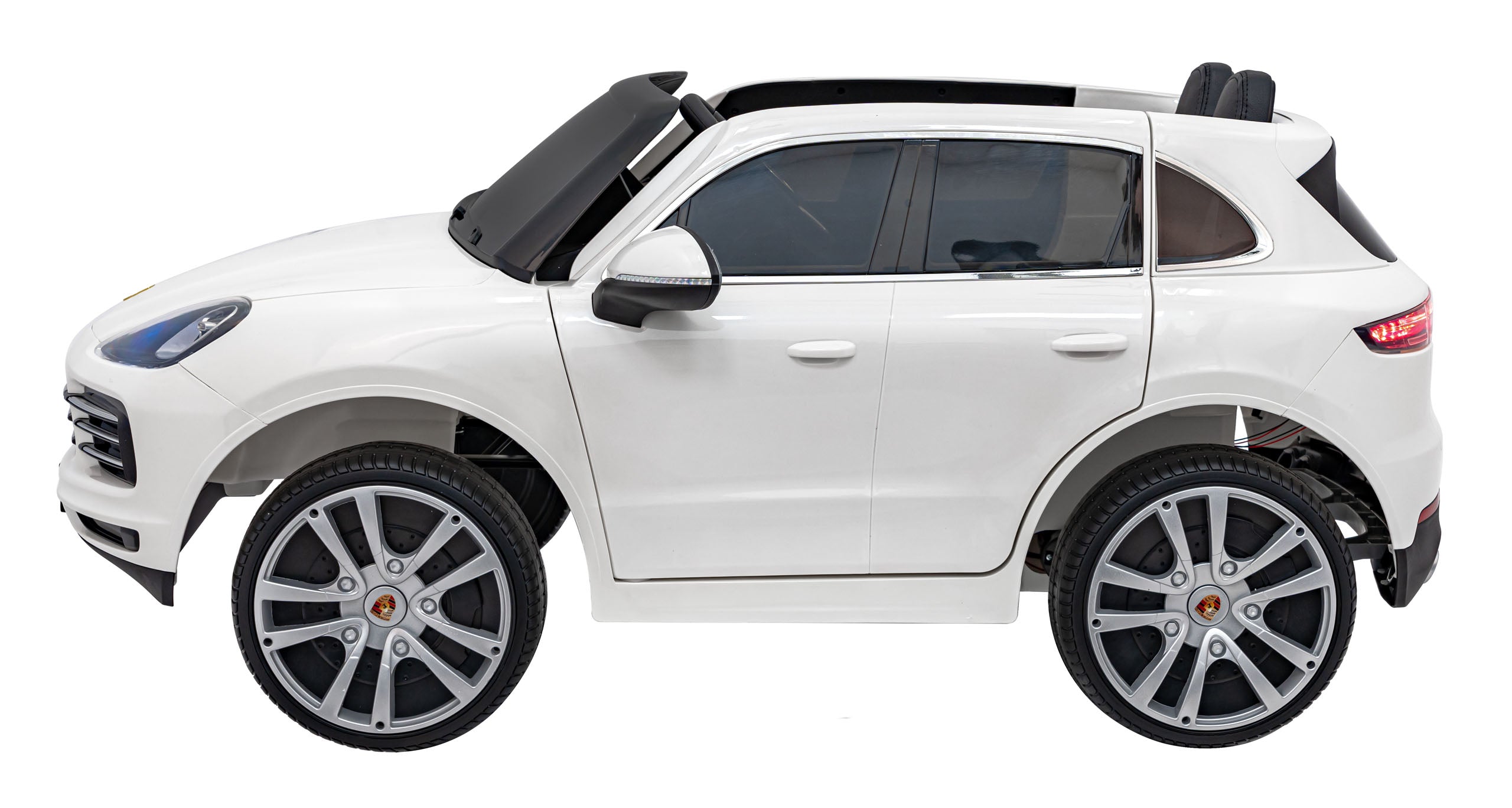 Licencirani auto na akumulator Porsche Cayenne S - bijeli/lakirani