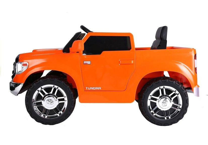 Licencirani auto na akumulator Toyota Tundra - narančasti/lakirani