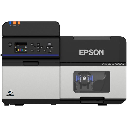 Epson ColorWorks C8000e (MK) pisač za naljepnice Tintni Boja 600 x 1200 DPI 300 mm/s Žičano i bežično Ethernet LAN veza