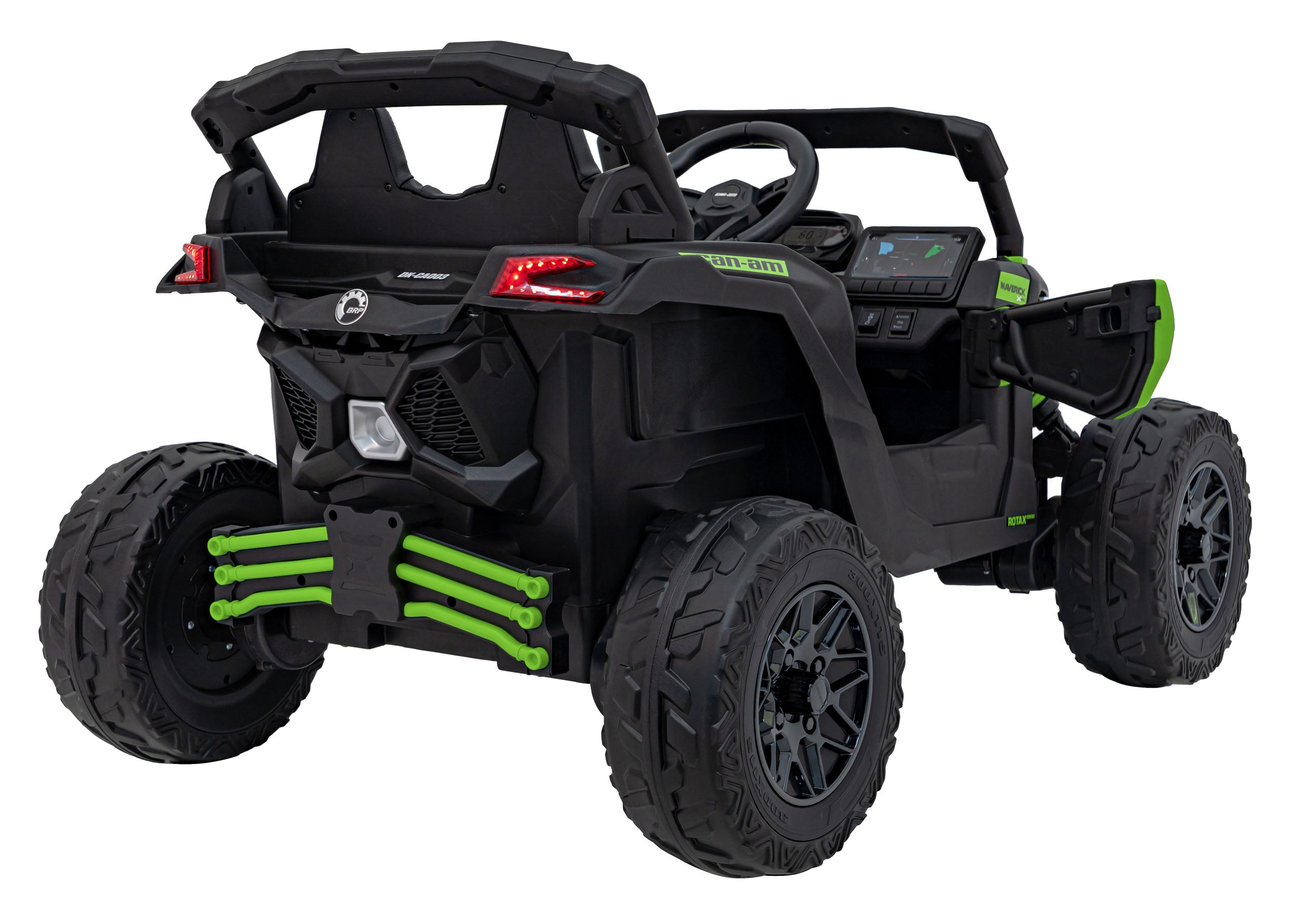 Buggy na akumulator ATV CAN-AM Maverick 4x4 - zeleni