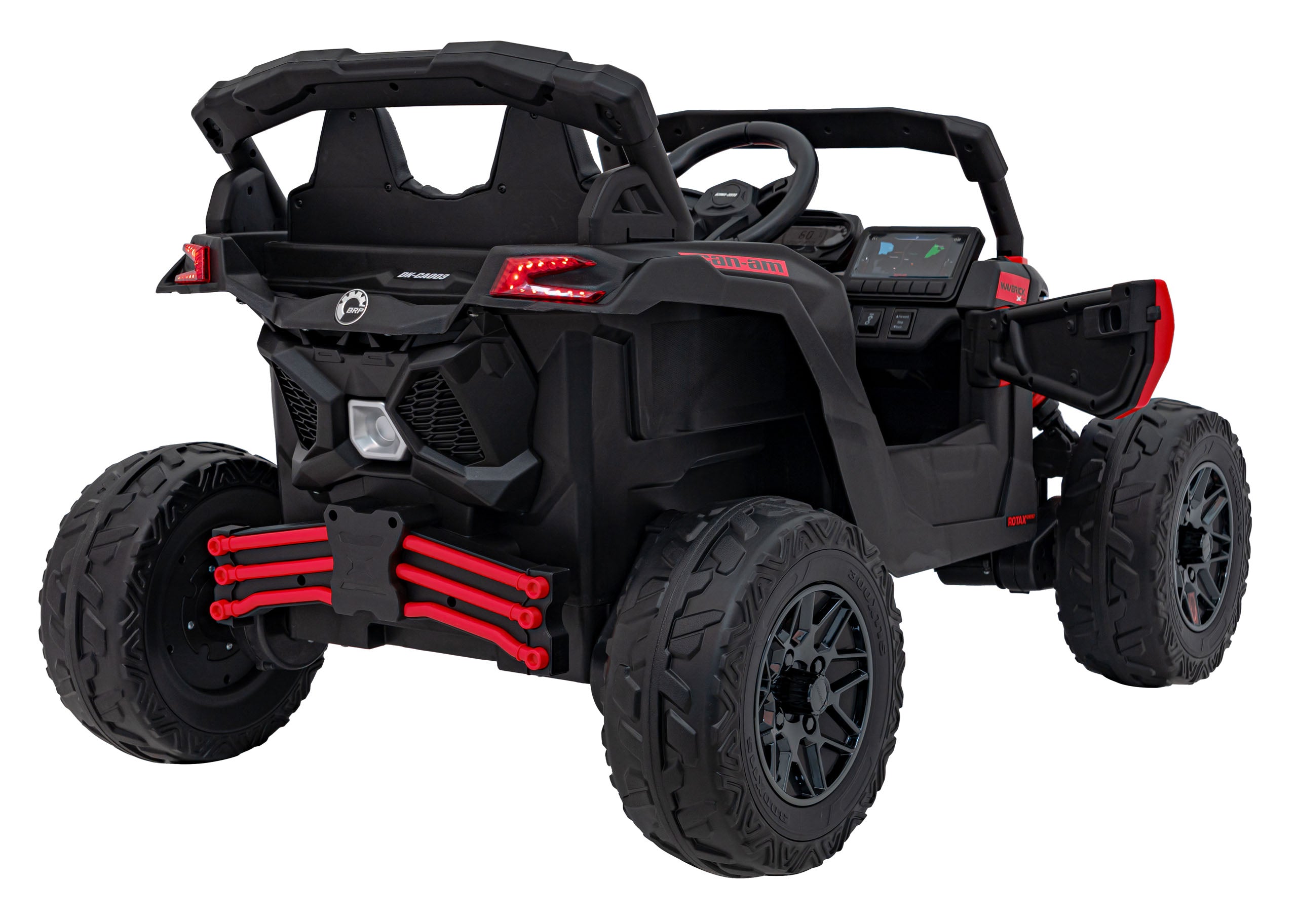 Buggy na akumulator ATV CAN-AM Maverick 4x4 - crveni