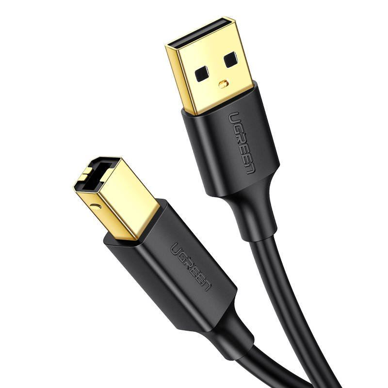 Ugreen 10352 USB kabel 3 m USB 2.0 USB A USB B Crno