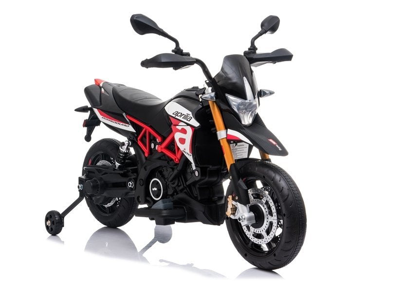 Licencirani motor na akumulator Aprilia A007 - crno/crveni