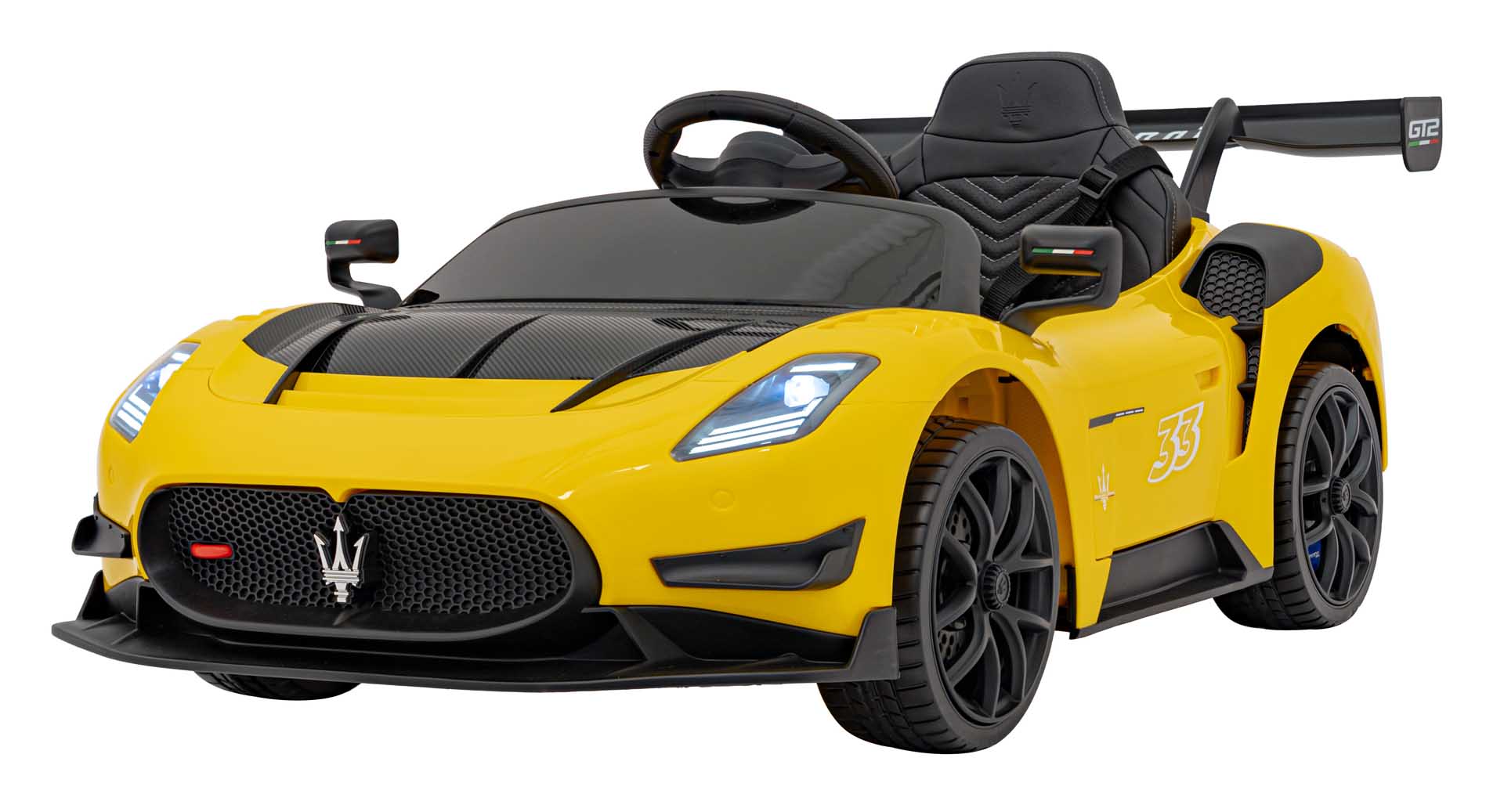 Licencirani auto na akumulator Maserati MC20 GT2 - žuti