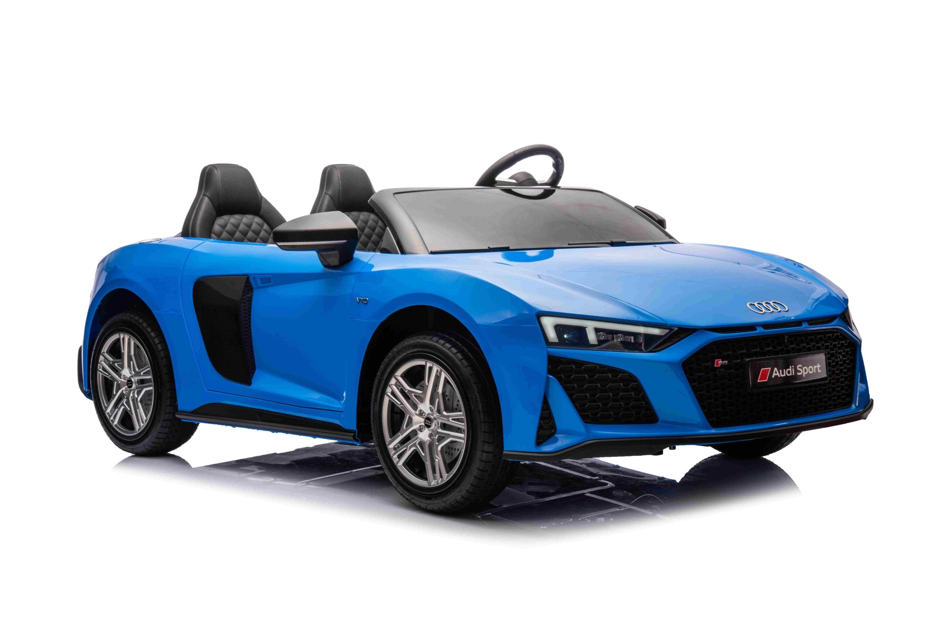 Licencirani auto na akumulator Audi R8 Spyder LIFT - dvosjed - plavi